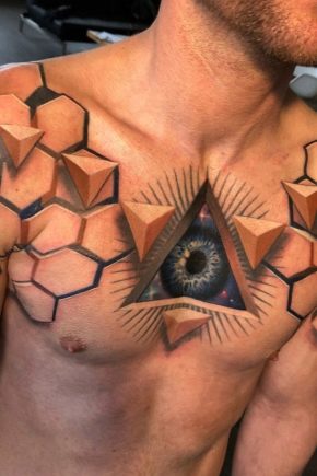 3D τατουάζ για άντρες