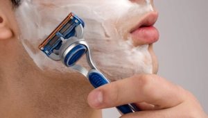 Men's shaving machines