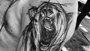 Преглед мушких тетоважа у стилу скице