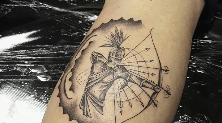 Све о тетоважи хороскопског знака Стрелца за мушкарце